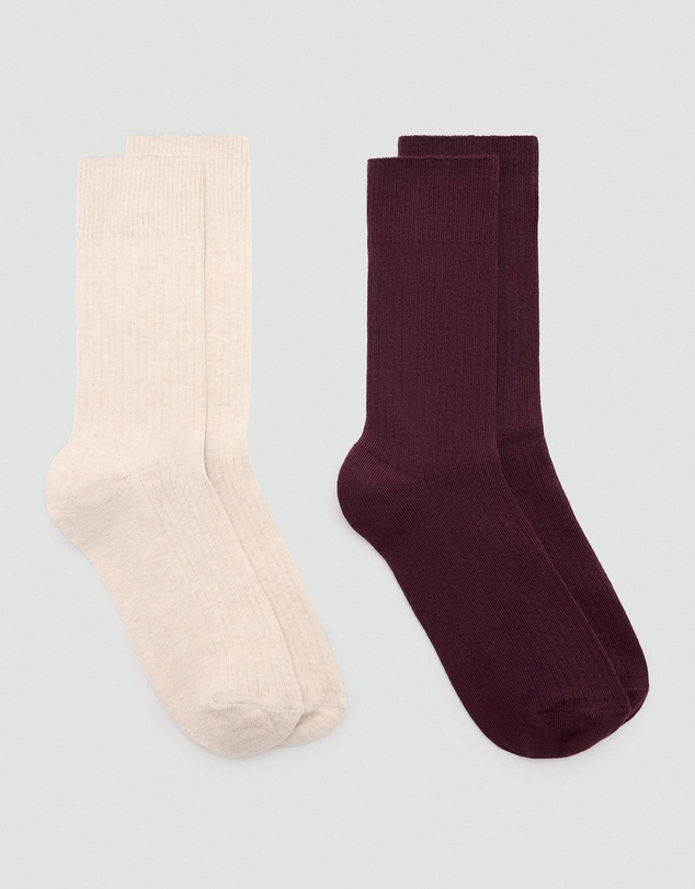 M.N.G - 2-Pack Duo Socks