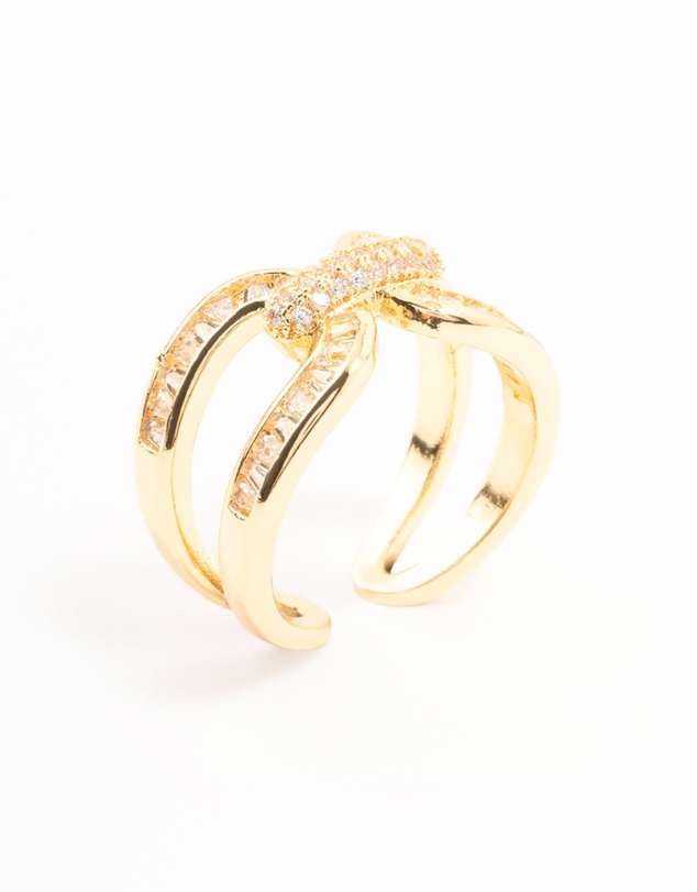 Lovisa - Gold Plated Bag Link Ring