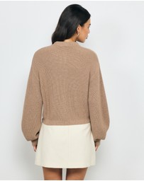 AERE - Tola Cotton Cashmere Cardigan