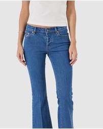 Rolla's - Downtown Flare Jean - Canyon Stone