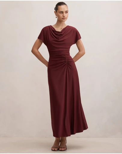 Forever New - Tahnee Ruched Waist Midi Dress