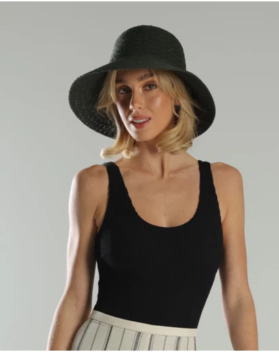 Morgan & Taylor - Koa Bucket Hat in Black