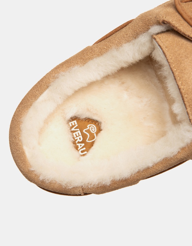 EVERAU - EverAU Ugg Creago Cow Suede Upper Loafer Oxfords Flats