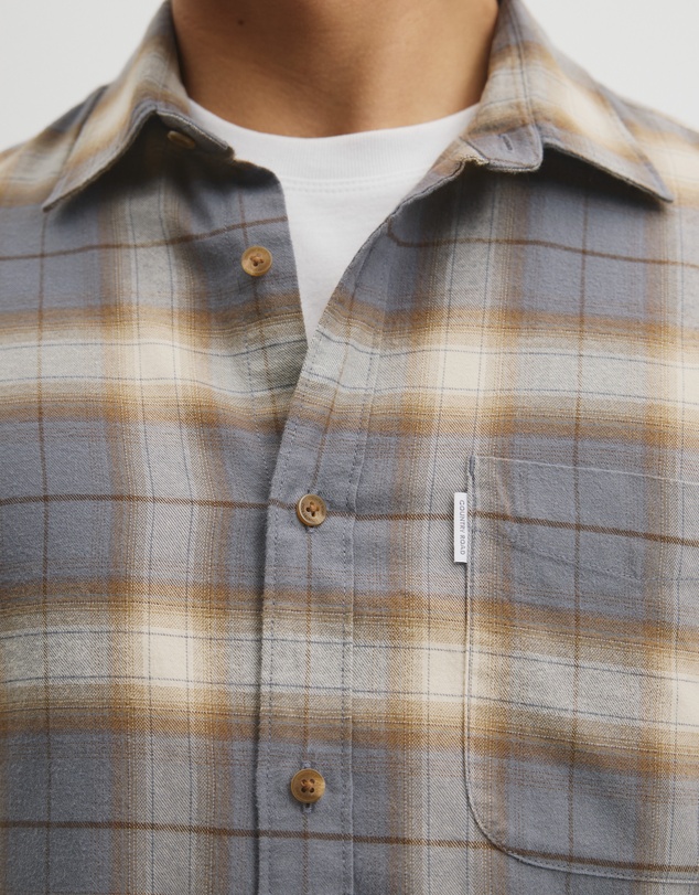 Country Road - Regular Fit Brushed Check Shirt