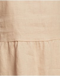 White By FTL - Zavi Linen Dress