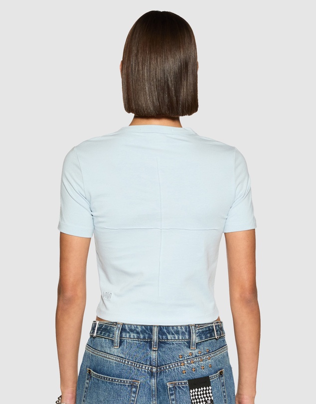 Ksubi - MONIKER BABY TEE SKY