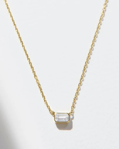 SAINT VALENTINE - Lineaire Necklace - Gold