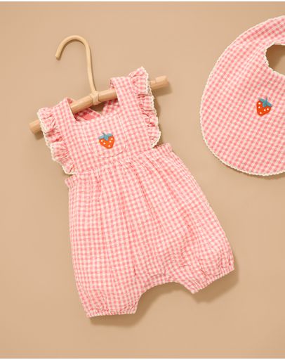 Pomegranate Gingham