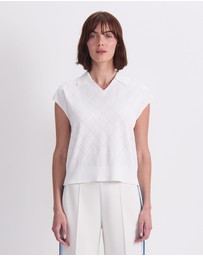 Sportscraft - Maxine Milano Argyle Knit Top