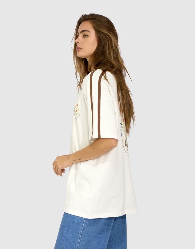 Belle & Bloom - Book Of Love Raglan Sleeve Oversized T-Shirt