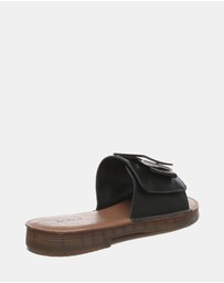 EVERAU - EverAU Ugg Bera Cow Leather Upper Sandals