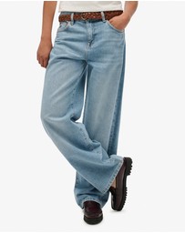 Superdry - Mid Rise Wide Leg Jean