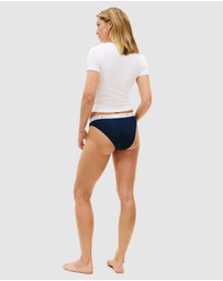 Tommy Hilfiger - 3-Pack Logo Waistband Stretch Cotton Briefs