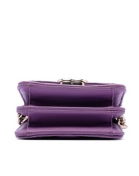 Pre-Loved by Azura Reborn - Pre-Loved CC Quilted Lambskin Coco Card Holder on Chain