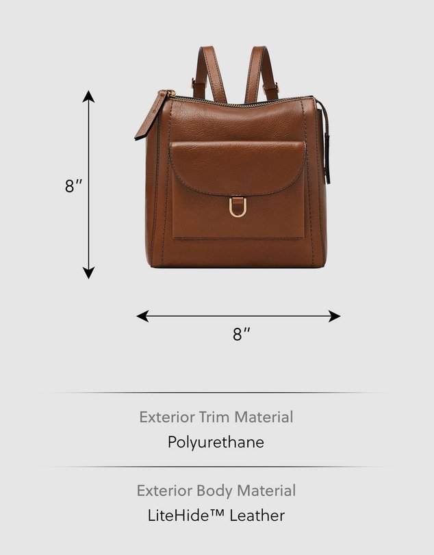 Fossil - Parker Brown Backpack