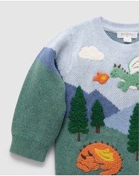 Purebaby - Dragon Mountain Jumper -Kids-Babies
