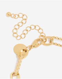 Lovisa - Waterproof Gold Plated Stainless Steel Multi-Link Chain Bracelet