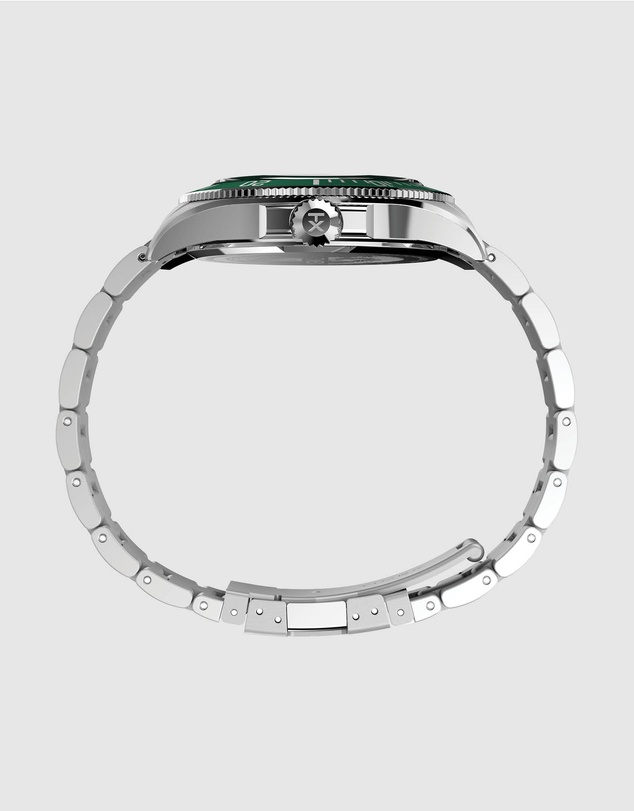 TIMEX - Harborside Coast Multifunction 43mm Stainless Steel Bracelet Watch