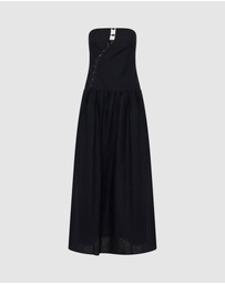 Shona Joy - Effie Strapless Cut Out Maxi Dress