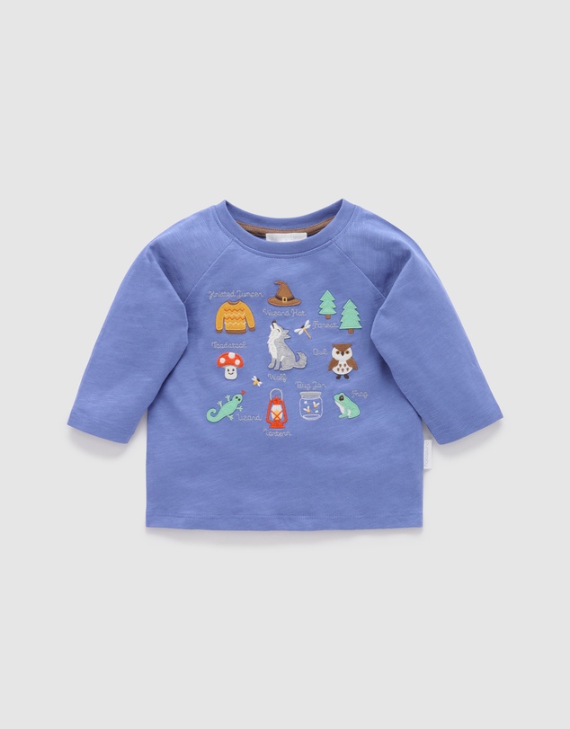 Purebaby - Magic Forest Tee -Kids-Babies
