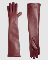 High Heel Jungle - Florence Lambskin Leather Opera Length Gloves