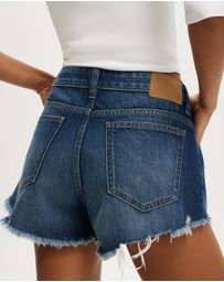 Cotton On - Saturday Denim Short