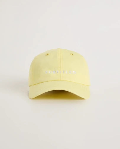 Subtitled - Logo Stonewashed Cap