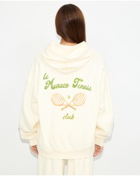 Dazie - Tennis Club Oversized Hoodie