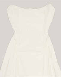 Revibe - Repaired Shona Joy Morton Strapless Panelled Maxi Dress - AU 10
