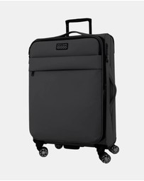 Pierre Cardin - Pierre Cardin 69cm Soft Water-Repellent Medium Suitcase Spinner