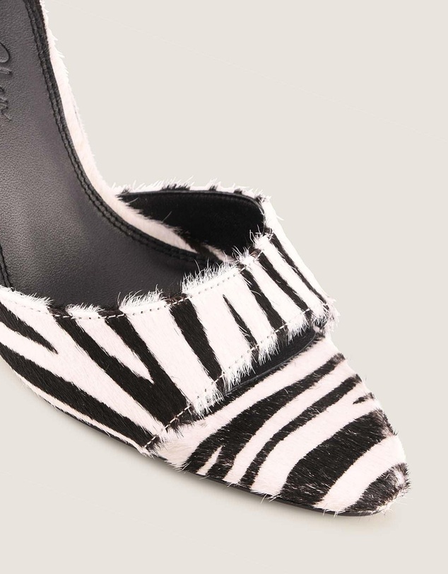 Shelly Shen - Addison High Sandals Zebra