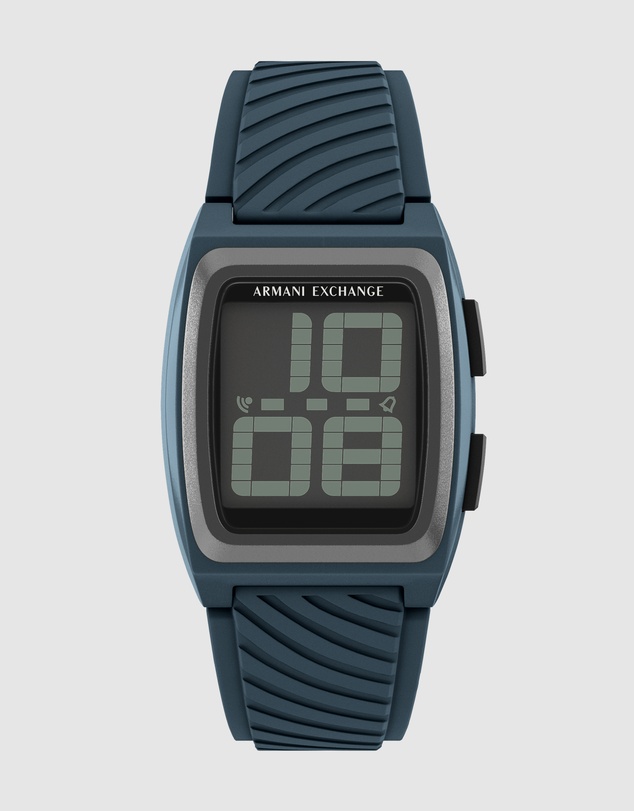 Armani Exchange - Blue Digital Watch