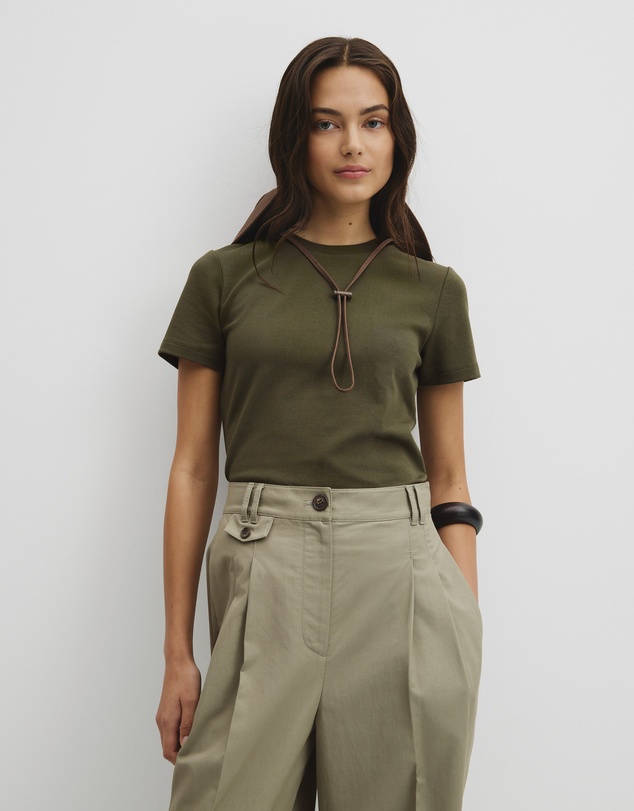Country Road - Australian Cotton Blend Fitted T-shirt