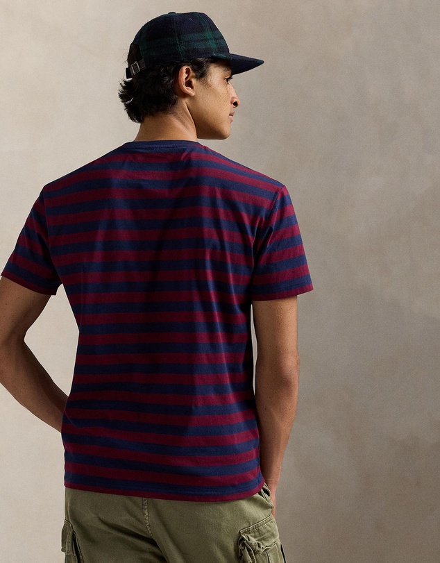Polo Ralph Lauren - ICONIC EXCLUSIVE - Custom Slim Fit Striped Jersey T-Shirt