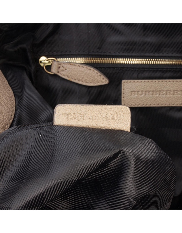 Burberry - Pre-Loved Medium Leather Kirley Satchel