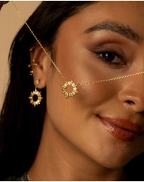 Wanderlust + Co - Sunseeker Gold Necklace