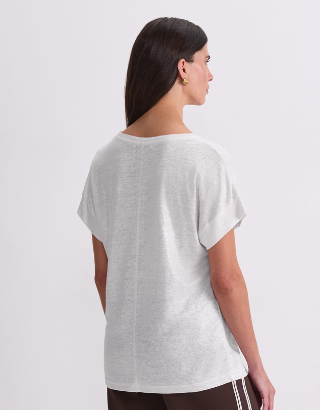 Sportscraft - Tonia Crew Neck Linen Tee