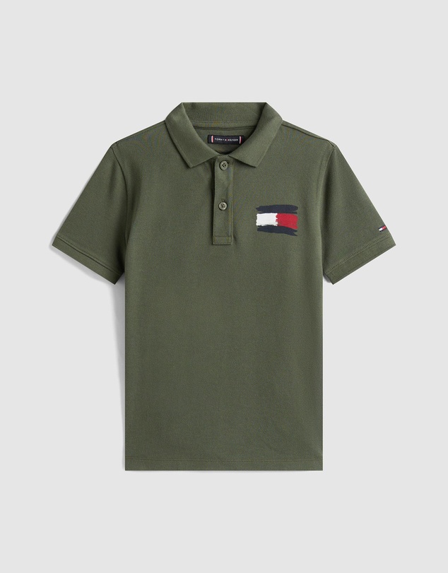Tommy Hilfiger - Tommy Flag Polo SS - Kids