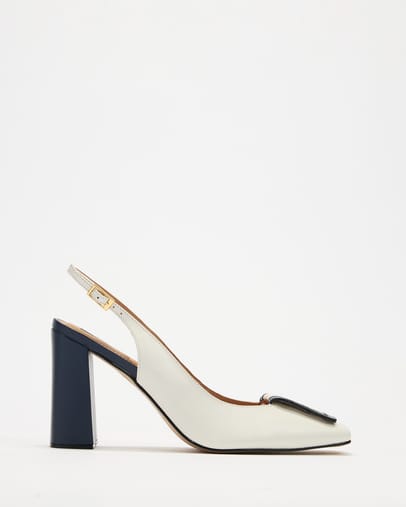 White & Navy