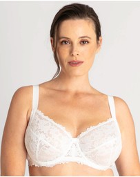Ava & Audrey  - Ava & Audrey Bardot Lace Balconette Underwire Bra