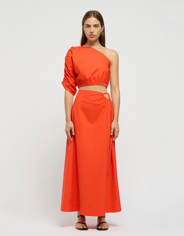 FRIEND of AUDREY - Sylvie Cotton One-Shoulder Top