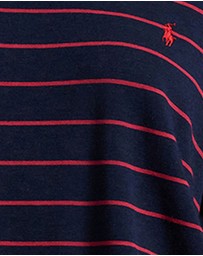 Polo Ralph Lauren - Club Terry Striped Cotton Tee & Boxer Short Pyjama Set