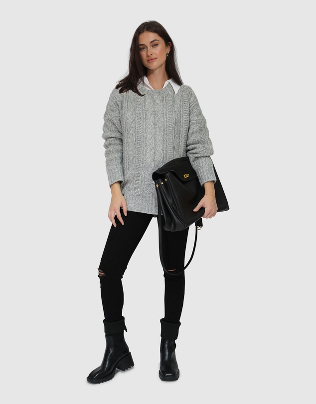 Belle & Bloom - Perfect Me Oversized Crew Sweater