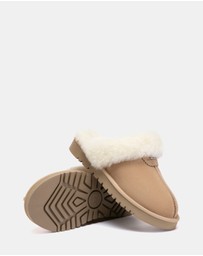 EVERAU - Australian Shepherd Ugg Marden Double Faced Sheepskin Upper House Shoes
