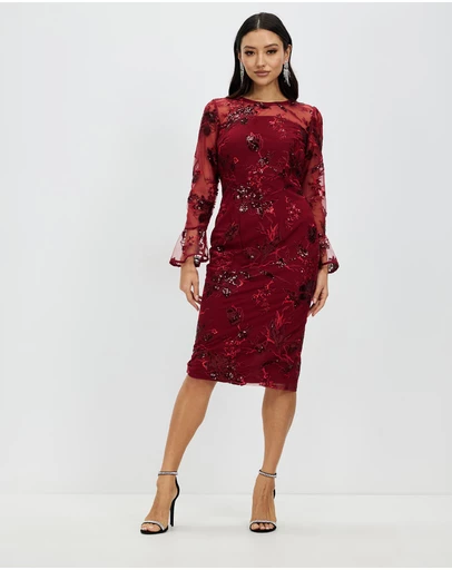 Pink Ruby - Sorrento Midi Dress
