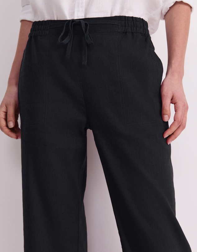 Sportscraft - Rosa Crop Linen Pant