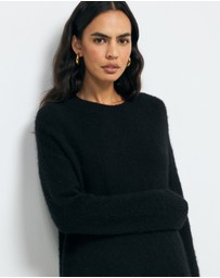 AERE - Jori Wool Blend Oversized Knit Jumper