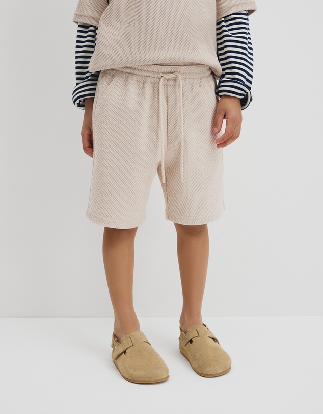 Country Road - Organically Grown Cotton Waffle Short