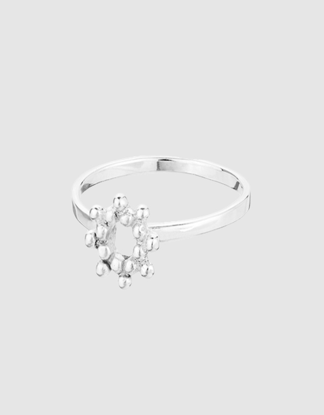 Ichu - Ball Cluster Flower Ring