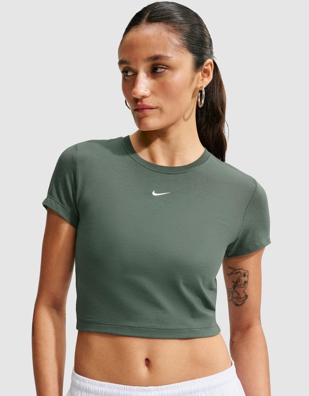 Nike - Sportswear Chill Knit Cropped T-Shirt